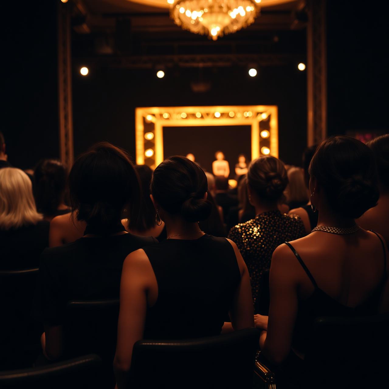Palco dourado do Perfection Summit